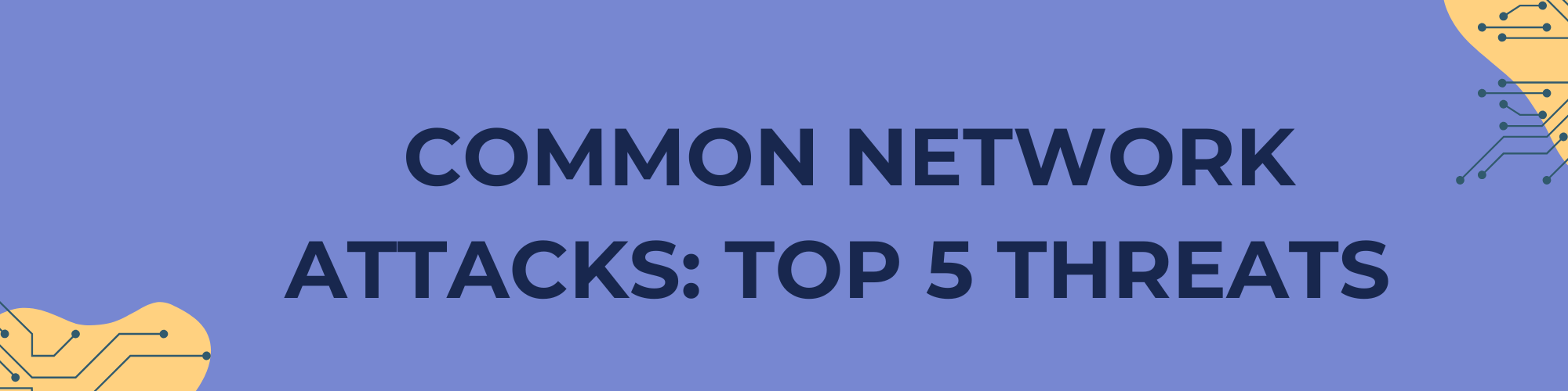 Common Network Attacks: Top 5 Threats Explained
