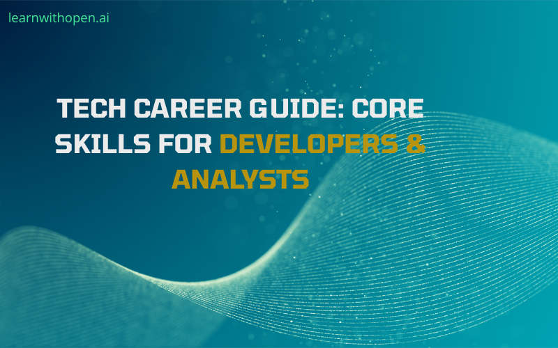 Tech Career Guide: Core Skills for Developers & Analysts
